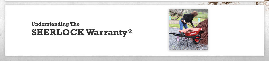 Understanding The SHERLOCK Warranty*